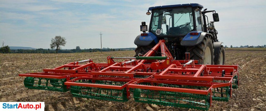 Agregat Uprawowy Agro-Masz AU 3,6 AU 4,2m Składany Hydraulicznie