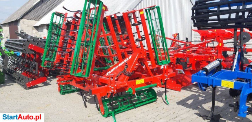 Agregat Uprawowy Agro-Masz AU 3,6 AU 4,2m Składany Hydraulicznie