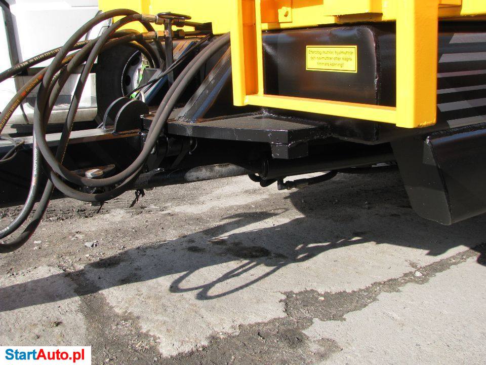 Przyczepa Budowlana 9 Ton KELLFRI, Wywrotka Skorupowa, Kamieniarka