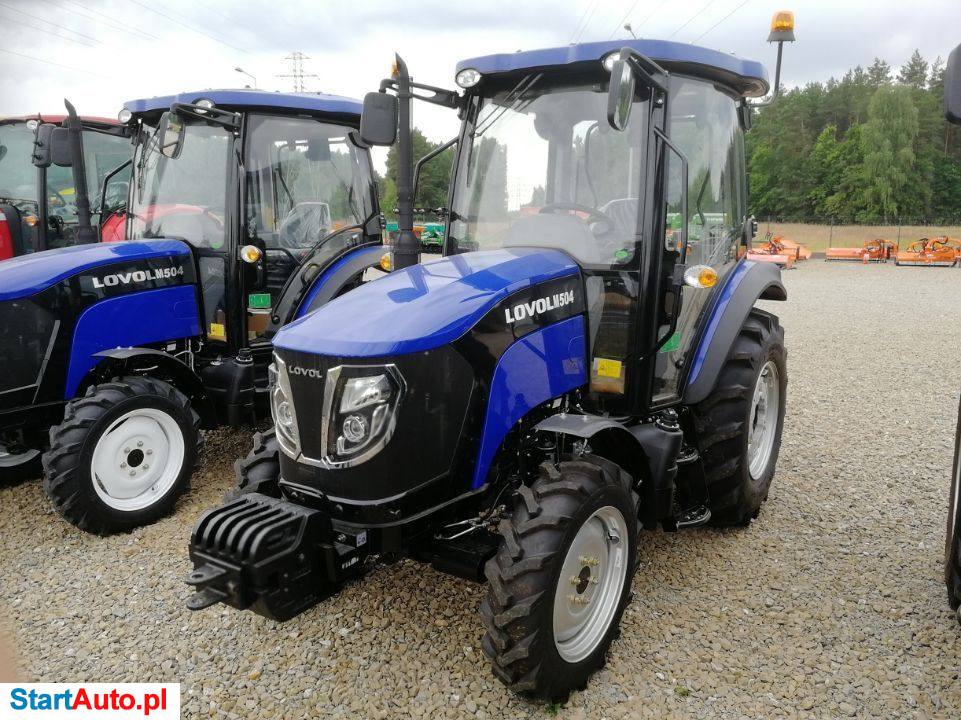 Lovol Ciągnik Rolniczy Lovol M504 Klimatyzacja Pneumatyka Obciiążniki