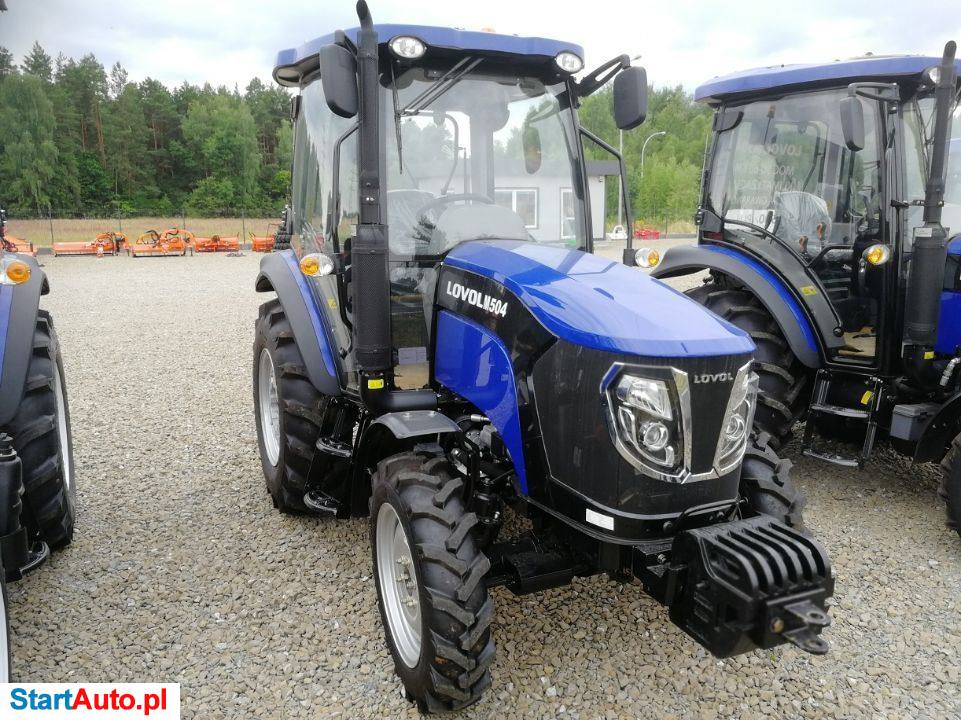 Lovol Ciągnik Rolniczy Lovol M504 Klimatyzacja Pneumatyka Obciiążniki