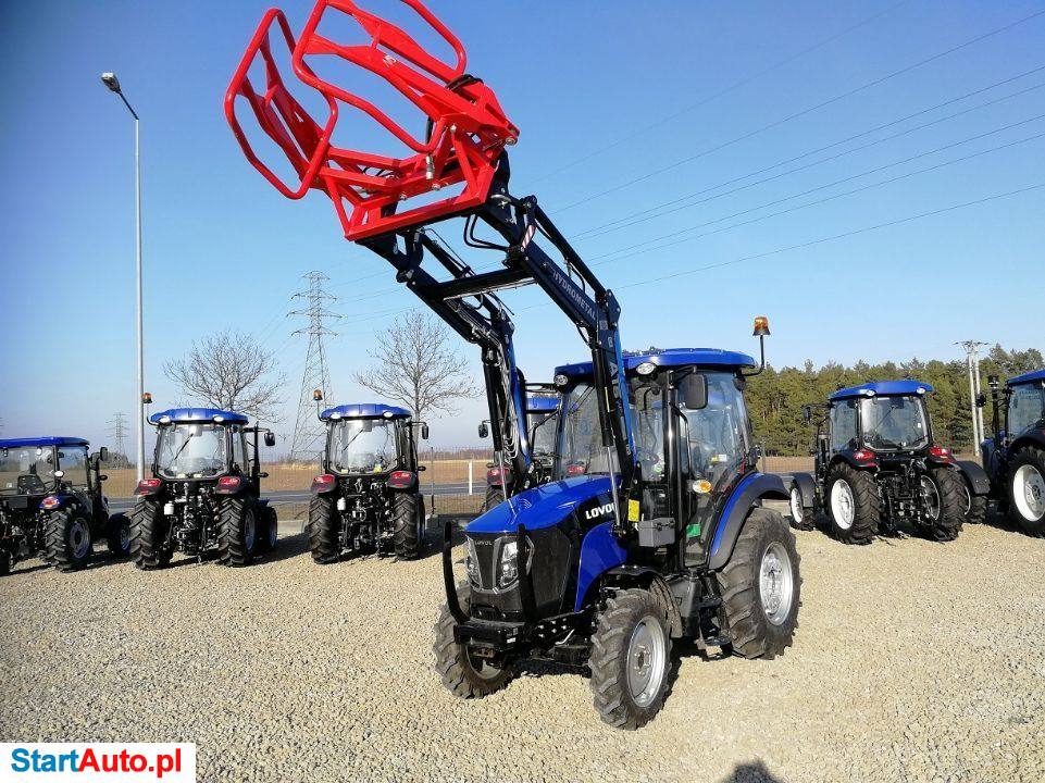 Lovol Ciągnik Rolniczy Lovol M504 Klimatyzacja Pneumatyka Obciiążniki