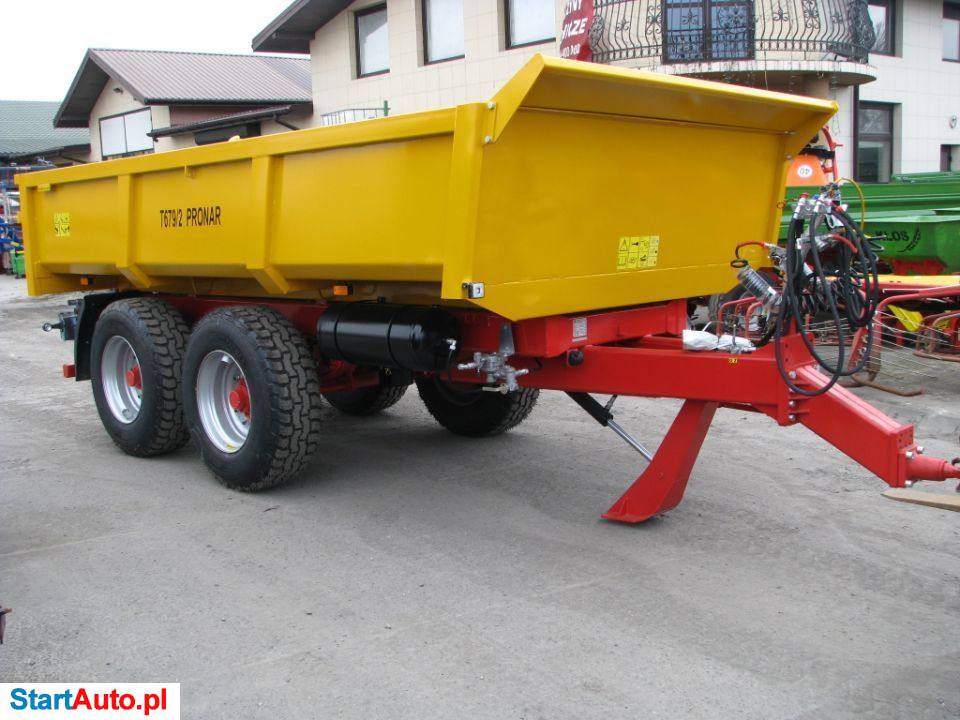 Pronar Przyczepa Budowlana T679/2 – 12 Ton, Wywrotka
