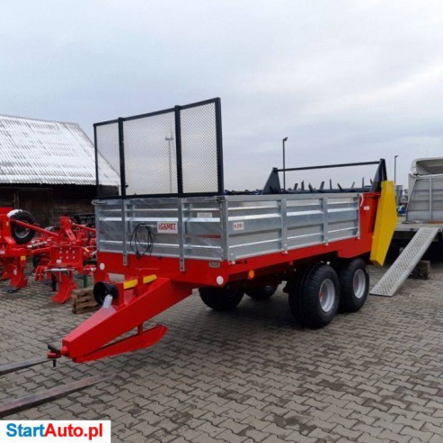 Rozrzutnik Obornika 6t Tandem IGAMET N-255/1 , JOL-MET 8 10 Ton