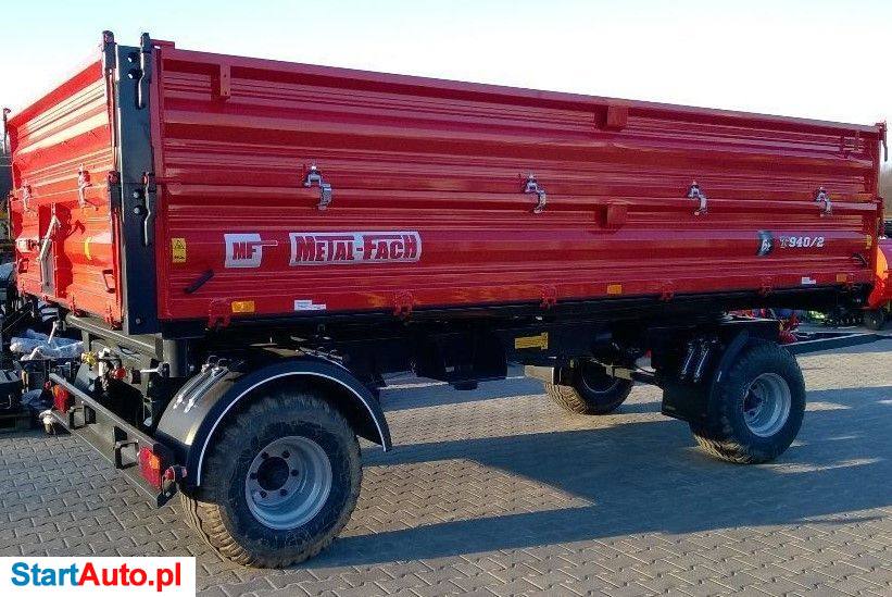 Metal Fach Przyczepa Rolnicza T 940/2 6t.