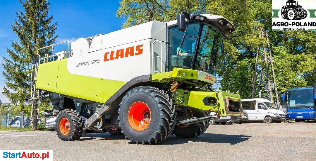 Claas LEXION 570 – 2010 ROK – VARIO 750 – 2815 H