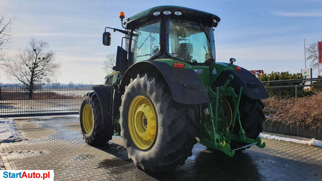 John Deere JD 7290R, 9,0 L, 290KM, APower 50 Km/H, Przedni TUZ I WOM, Pneumatyka, I-Szy Właściciel, Stan Bdb!