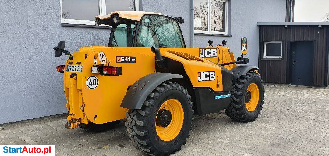 JCB 541-70 AGRI PRO SUPER XTRA Silnik 145km 40km/H 12/2016r Klimatyzacja Pełna Opcja Ładowarka Teleskopowa