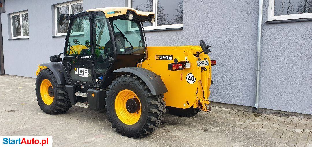 JCB 541-70 AGRI PRO SUPER XTRA Silnik 145km 40km/H 12/2016r Klimatyzacja Pełna Opcja Ładowarka Teleskopowa