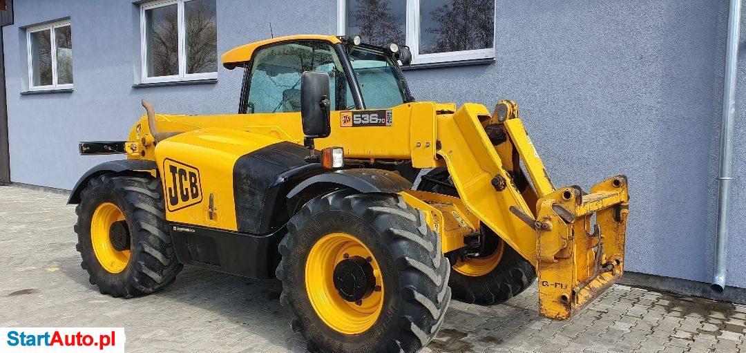 JCB 536-70 AGRI XTRA Cena Brutto Silnik 130KM Ładowarka Teleskopowa 6 Biegów 40km/H Klima Waga Pełna Opcja