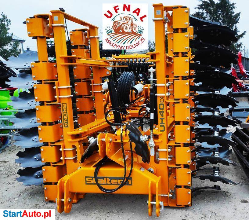 Brona Hydrauliczna 4,0m Talerze 560 OFAS Wał Rurowy UHEX 3350kg