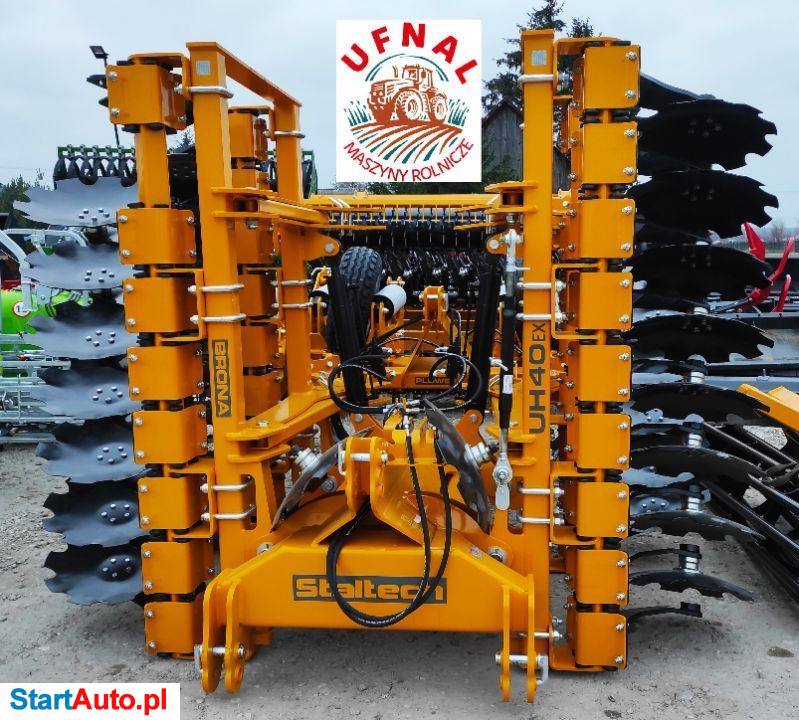 Brona Hydrauliczna 4,0m Talerze 560 OFAS Wał Rurowy UHEX 3350kg