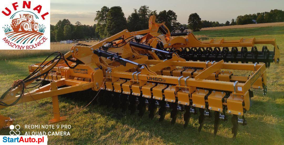 Brona Hydrauliczna 4,0m Talerze 560 OFAS Wał Rurowy UHEX 3350kg