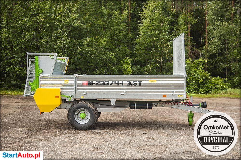 Cynkomet Rozrzutnik Obornika Każdy Model Od 3,5 T Do 8 Ton Adapter Pion Klapa Dofinansowanie