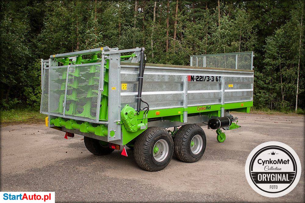 Cynkomet Rozrzutnik Obornika Każdy Model Od 3,5 T Do 8 Ton Adapter Pion Klapa Dofinansowanie