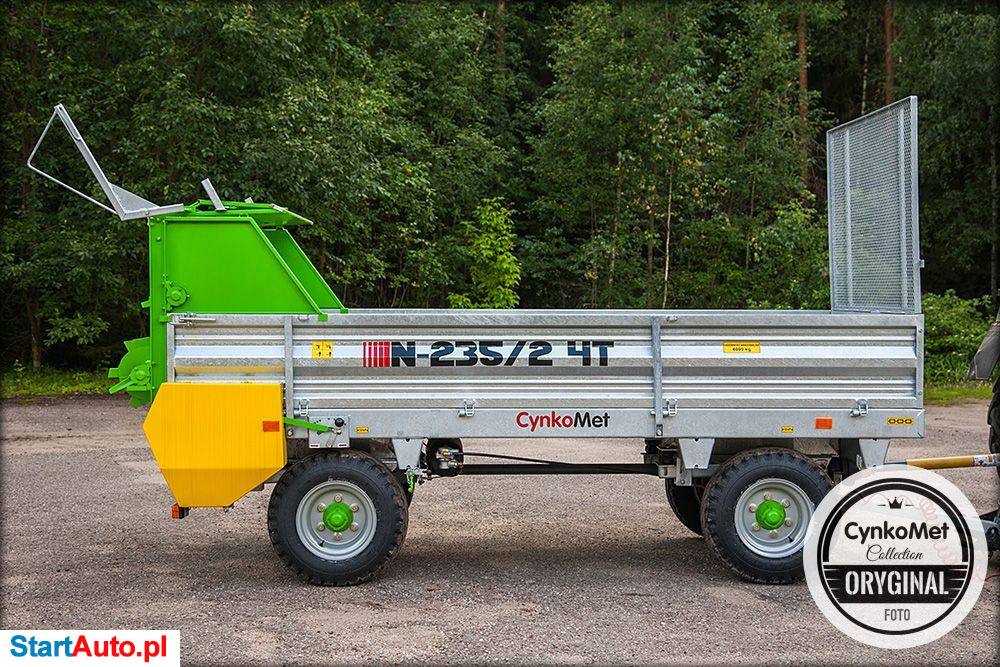 Cynkomet Rozrzutnik Obornika Każdy Model Od 3,5 T Do 8 Ton Adapter Pion Klapa Dofinansowanie