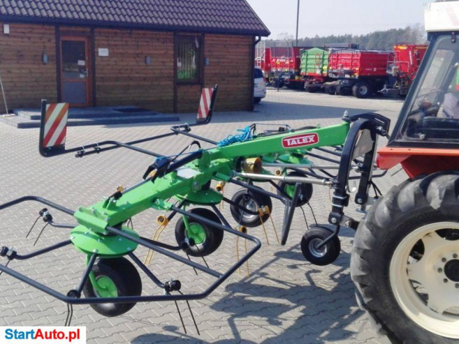 Przetrząsacz 4 6 Karuzelowy TALEX 5,5m Sipma Przewracarka 5,2m