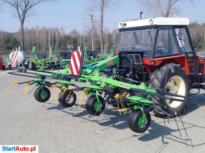 Przetrząsacz 4 6 Karuzelowy TALEX 5,5m Sipma Przewracarka 5,2m