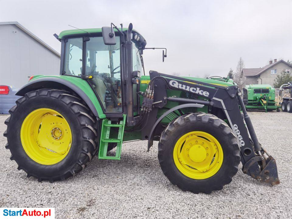 JOHN DEERE 6520 Z Łądowaczem Quicke
