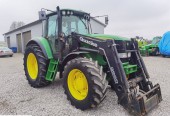 JOHN DEERE 6520 Z Łądowaczem Quicke