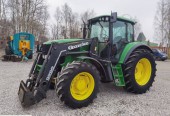 JOHN DEERE 6520 Z Łądowaczem Quicke