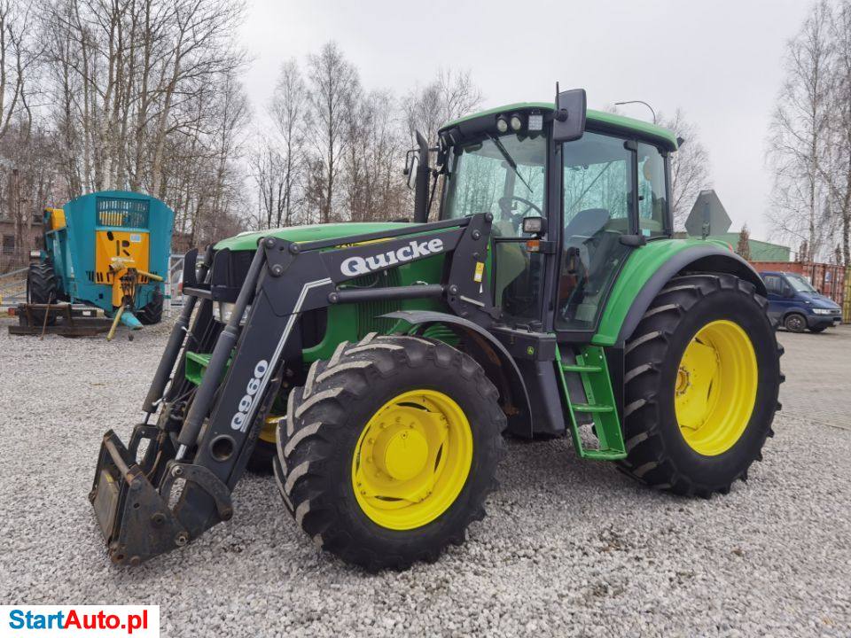 JOHN DEERE 6520 Z Łądowaczem Quicke
