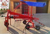 Zgrabiarka 3,5m Tandem + Przednie Koło + Wom