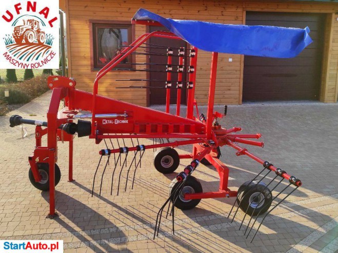Zgrabiarka 3,5m Tandem + Przednie Koło + Wom