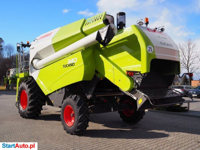 Claas Tucano 340 + C490