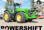 John Deere 8430 POWERSHIFT – 2009 ROK – NOWE OPONY