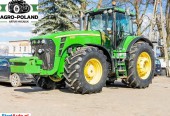 John Deere 8430 POWERSHIFT – 2009 ROK – NOWE OPONY