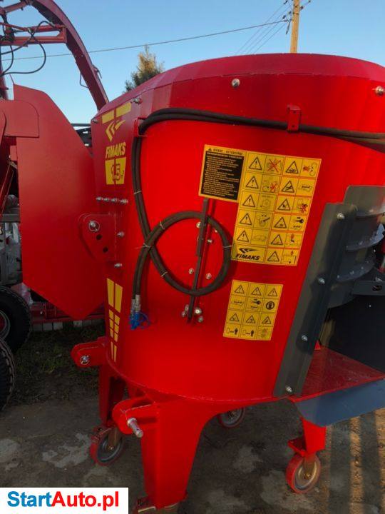 Wóz Paszowy Zawieszany WOM FIMAKS 1,5m3