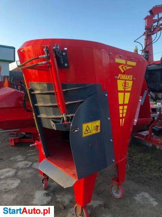 Wóz Paszowy Zawieszany WOM FIMAKS 1,5m3