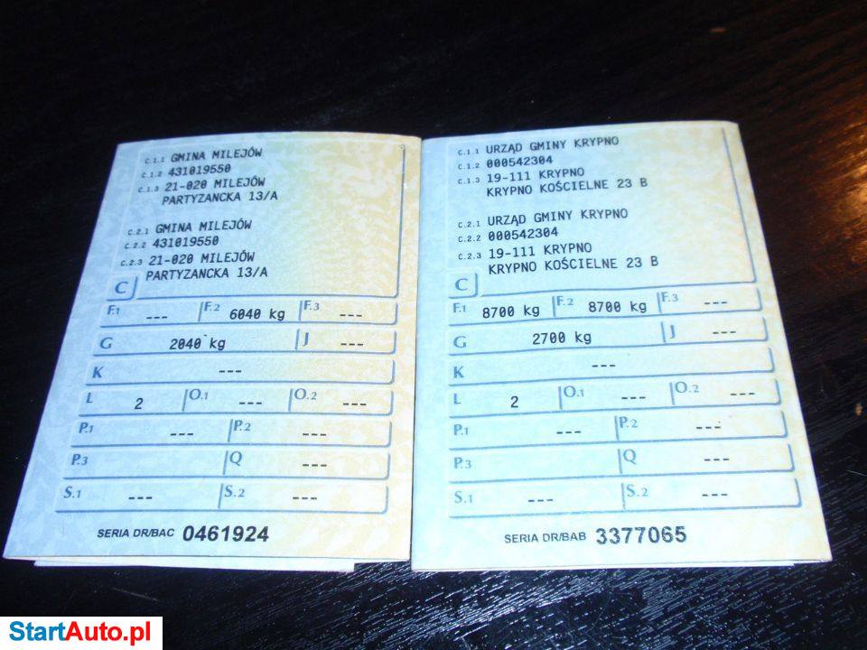 AUTOSAN SANOK D50 SZTYWNA RÓŻNE KLIKA