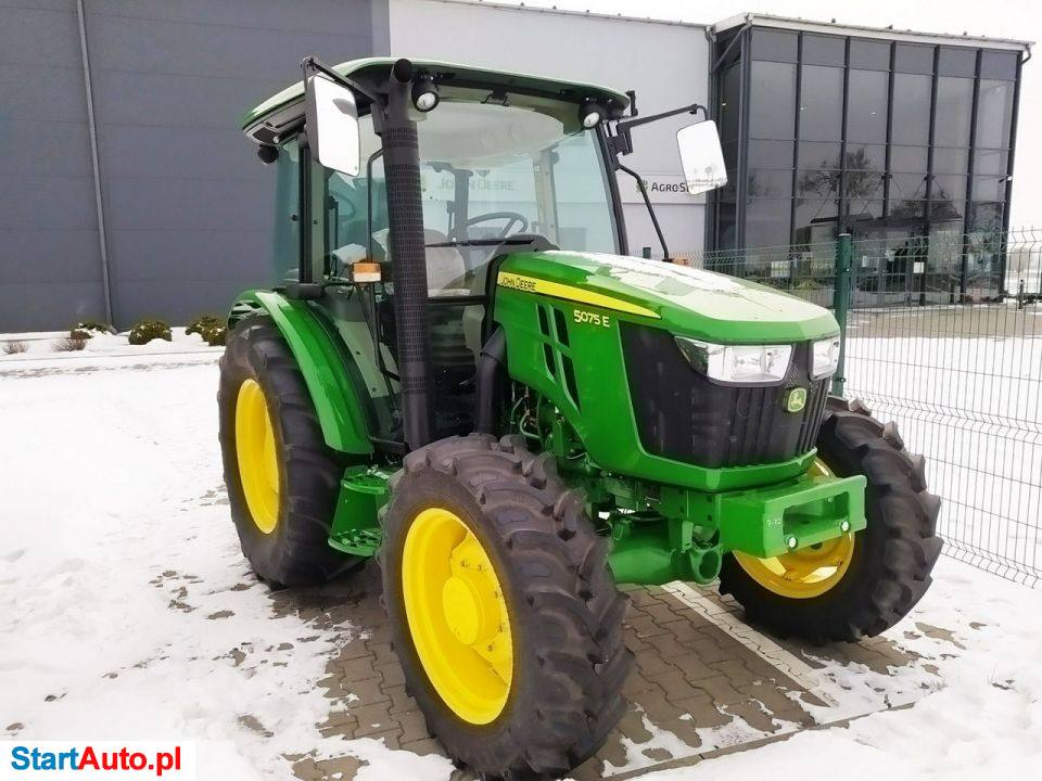 John Deere 5075E Ciągnik Rolniczy PowrRewerser 75KM
