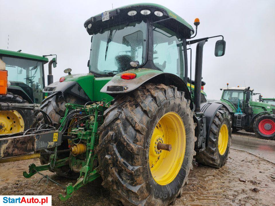 John Deere 7230R, 55km/H, 230KM, Pneumatyka