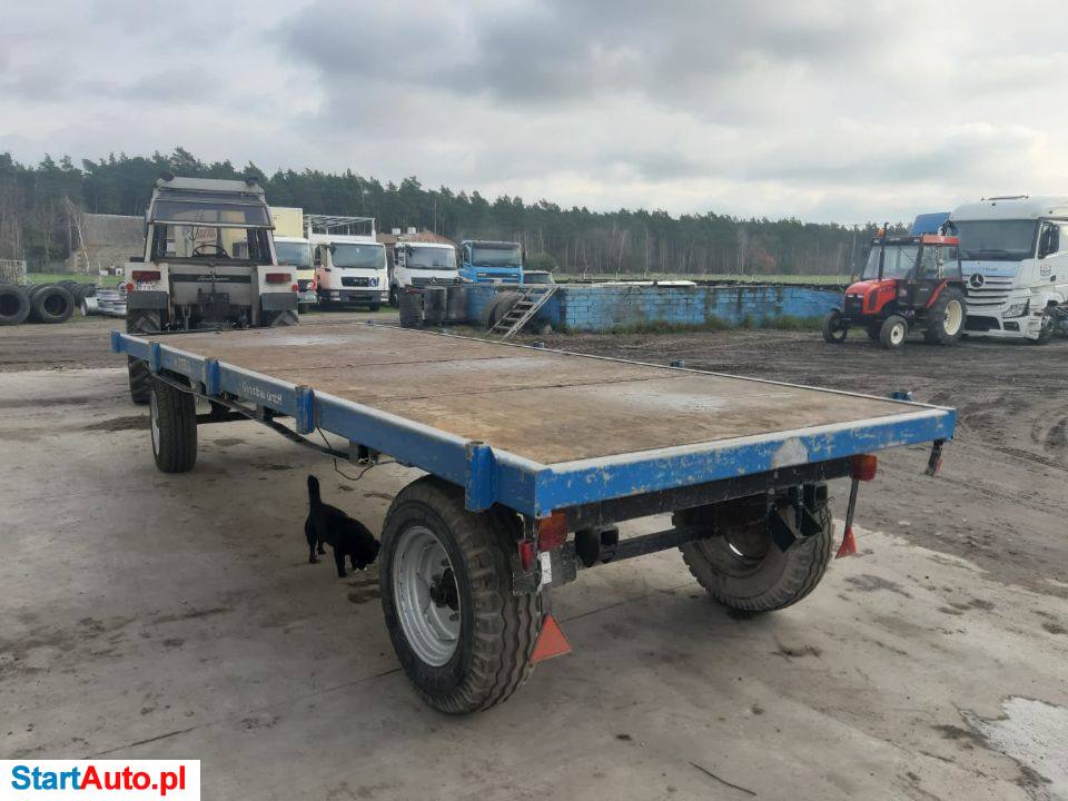 Krone Przyczepa Rolnicza Do Słomy Lub Do Zabudowy