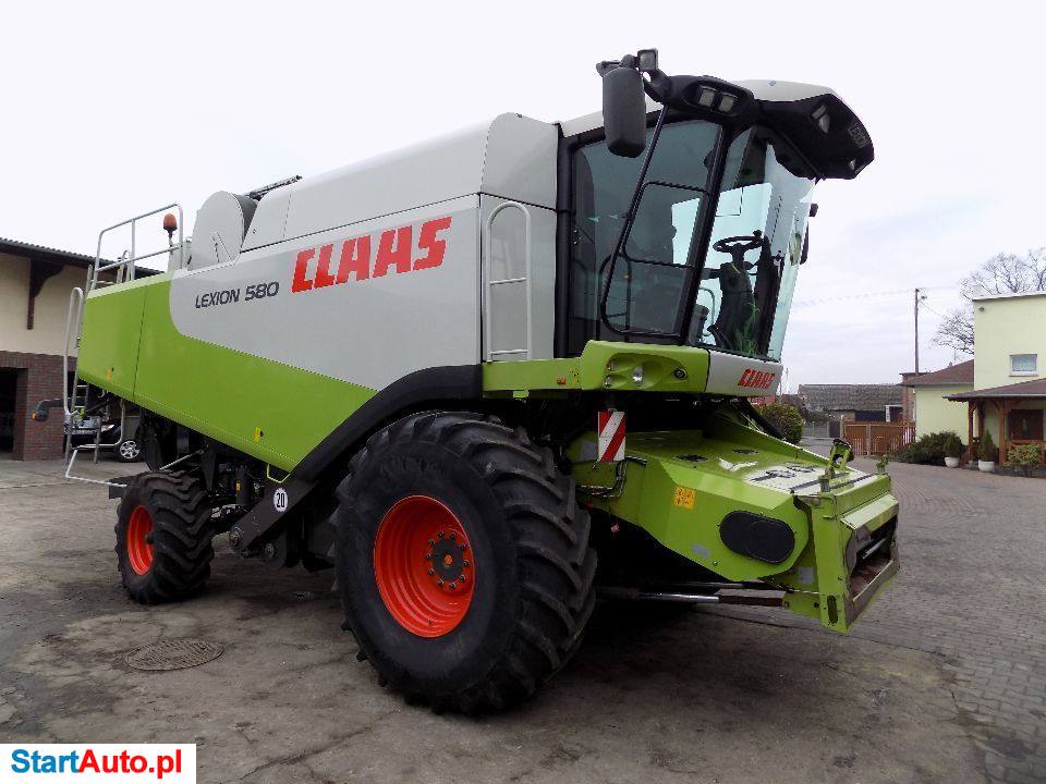 Claas LEXION 580 Heder Vario 9m 1830mtg Laserpilot