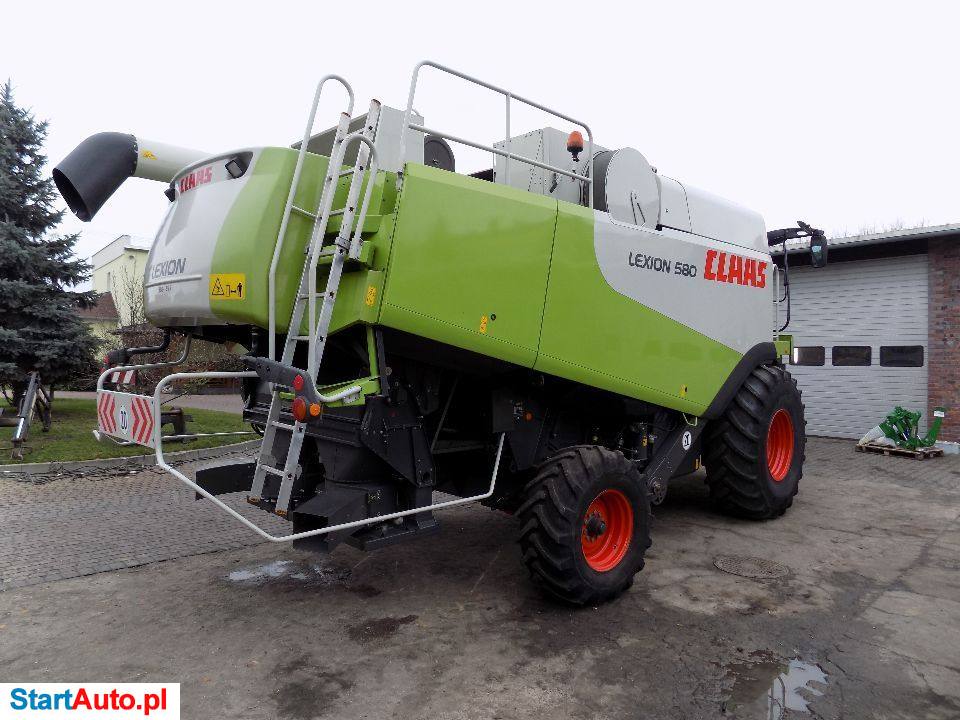 Claas LEXION 580 Heder Vario 9m 1830mtg Laserpilot
