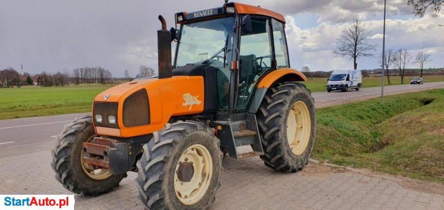 Renault Ergos 85 Ciagnik Ze Służby Drogowej Cały Mechaniczny Panoramiczna Kabina Cergos Ceres