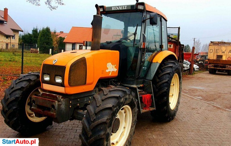 Renault Ergos 85 Ciagnik Ze Służby Drogowej Cały Mechaniczny Panoramiczna Kabina Cergos Ceres