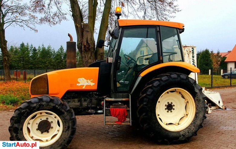 Renault Ergos 85 Ciagnik Ze Służby Drogowej Cały Mechaniczny Panoramiczna Kabina Cergos Ceres