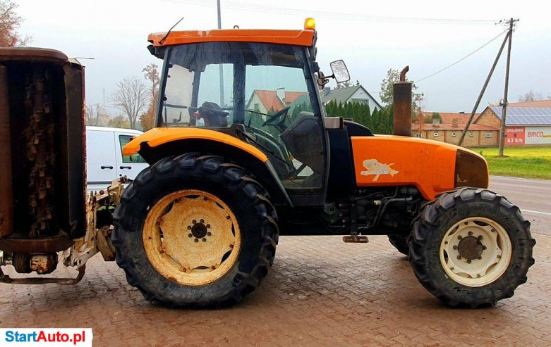 Renault Ergos 85 Ciagnik Ze Służby Drogowej Cały Mechaniczny Panoramiczna Kabina Cergos Ceres