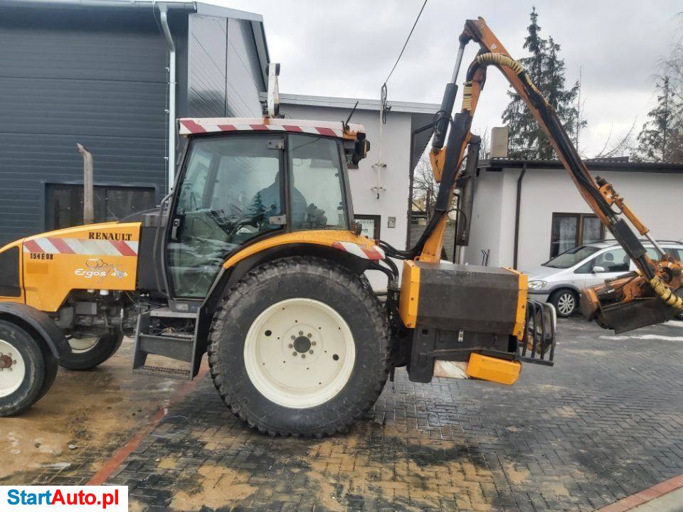 Renault ERGOS Z KOSIARKĄ Bijakowa Rousseau Z Mulczerem Dokoszenia Poboczy Rowow