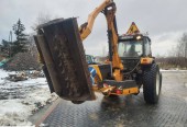 Renault ERGOS Z KOSIARKĄ Bijakowa Rousseau Z Mulczerem Dokoszenia Poboczy Rowow