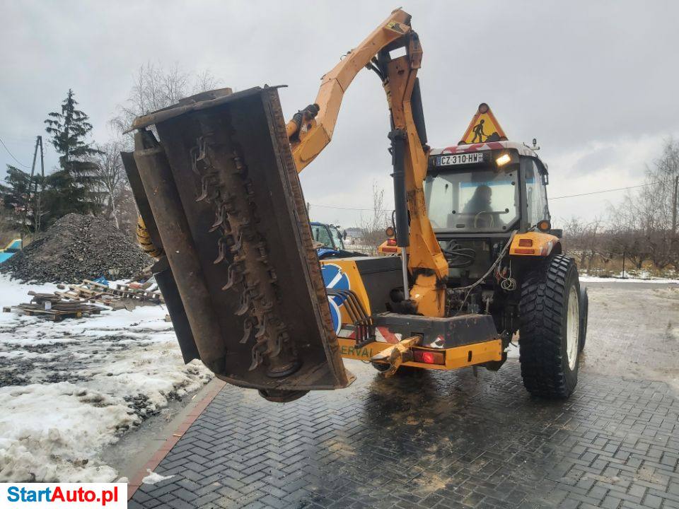 Renault ERGOS Z KOSIARKĄ Bijakowa Rousseau Z Mulczerem Dokoszenia Poboczy Rowow