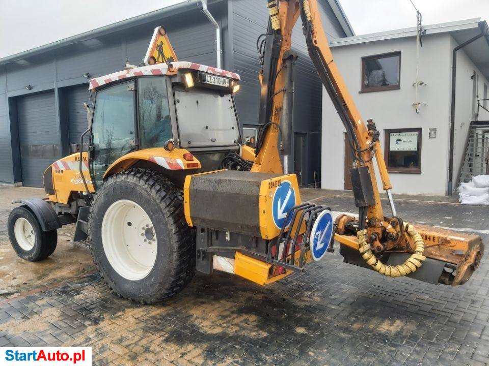 Renault ERGOS Z KOSIARKĄ Bijakowa Rousseau Z Mulczerem Dokoszenia Poboczy Rowow