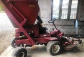 Kosiarka Komunalna Traktor Traktorek Z Koszem 4×4 Silnik KUBOTA