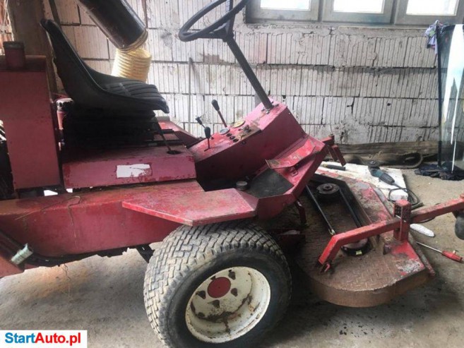 Kosiarka Komunalna Traktor Traktorek Z Koszem 4×4 Silnik KUBOTA