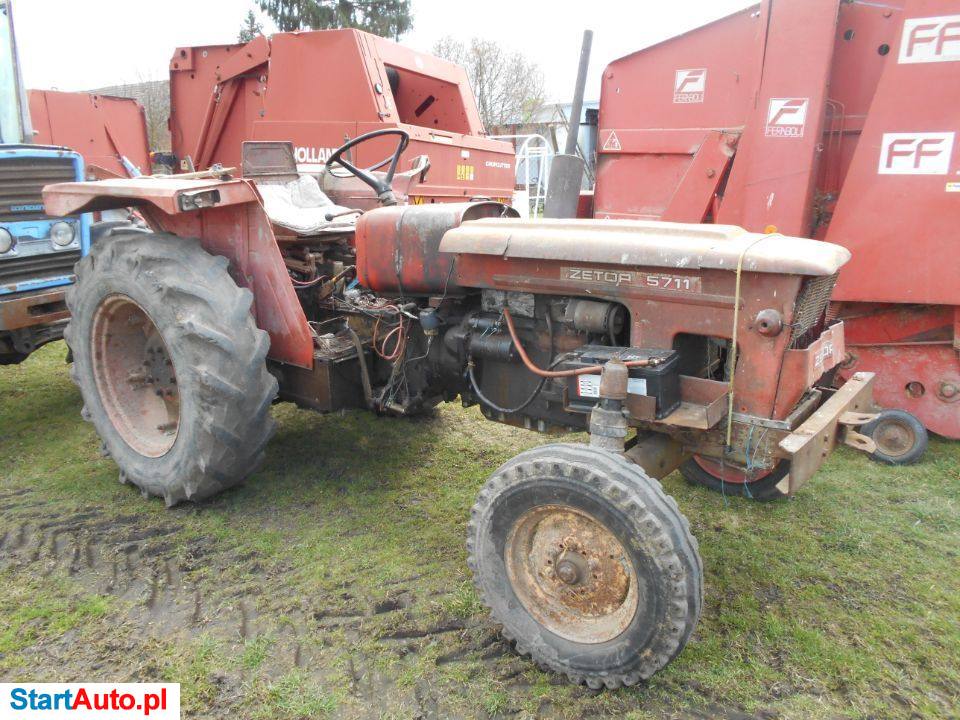 Zetor 5711, Landini 13000, Pług Kverneland, Prasa Feraboli 123